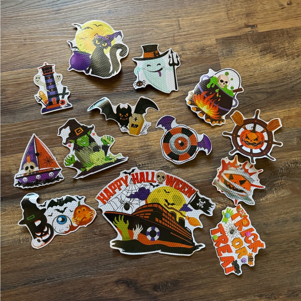 Halloween Themed Cruise Door Magnets